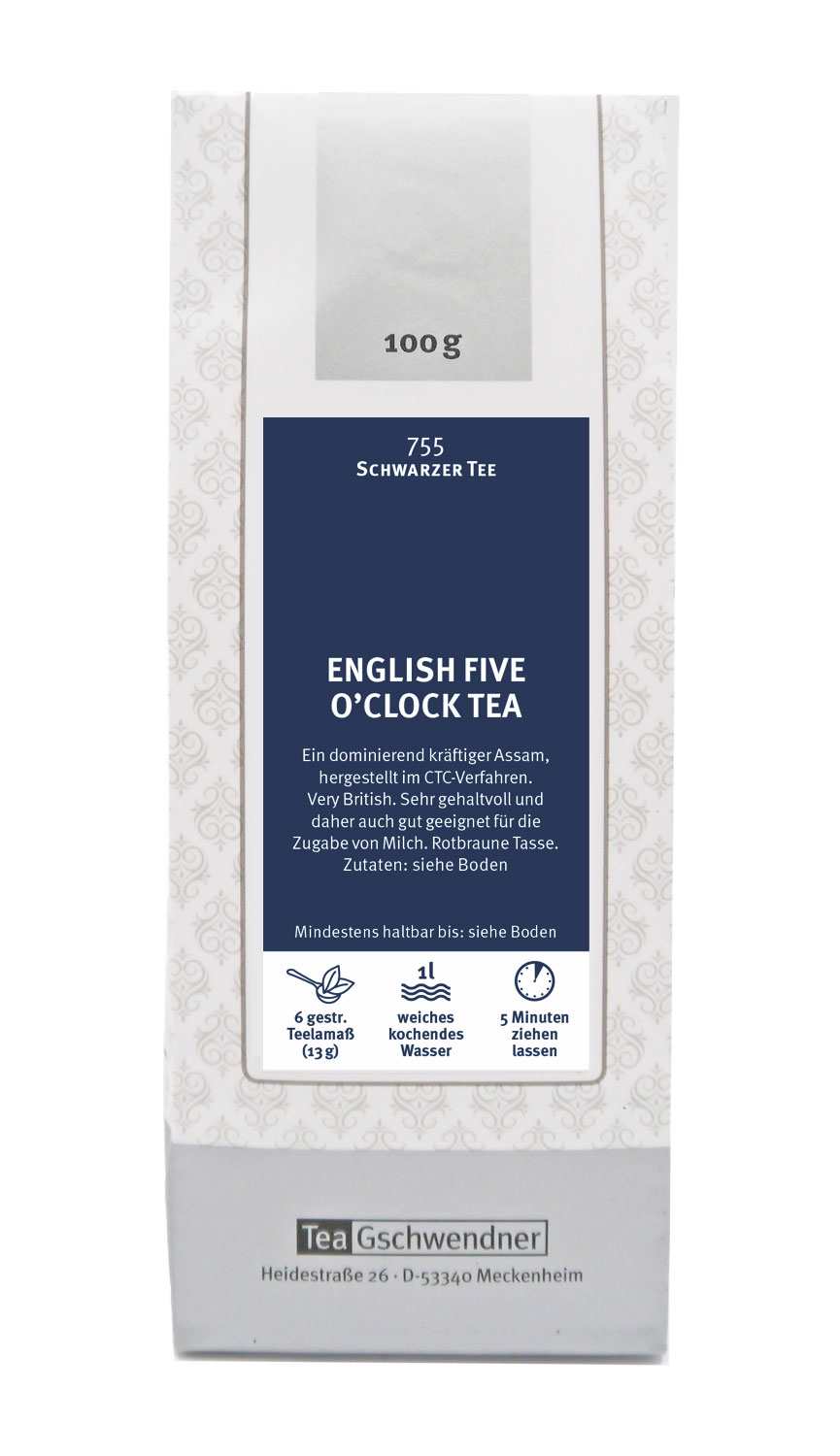 English Five o'clock Tea