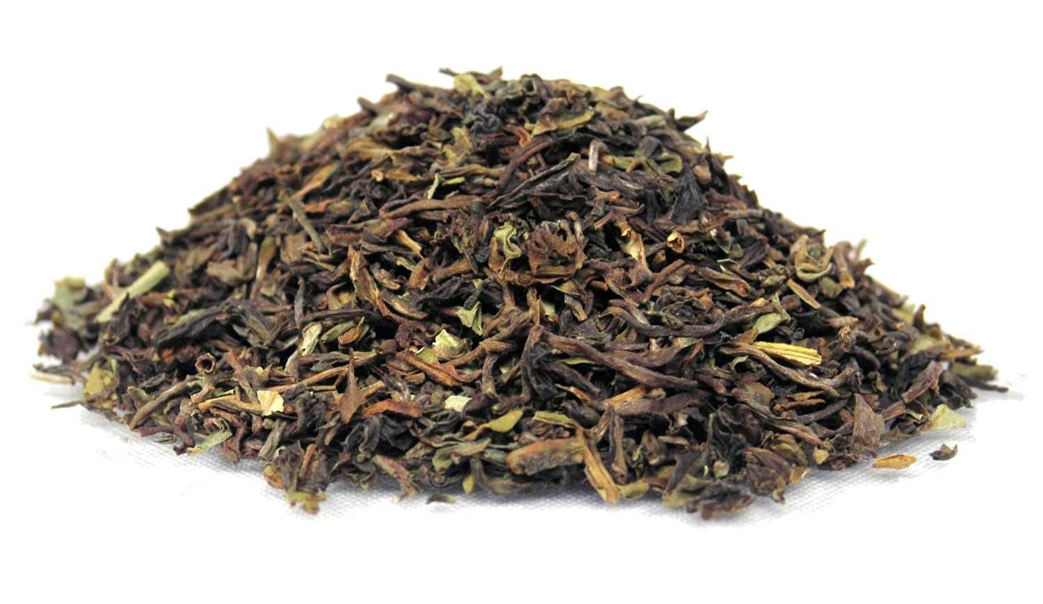 Haufen loser Darjeeling Schwarzer Tee Blätter, Tee-Blätter, Lose, loses