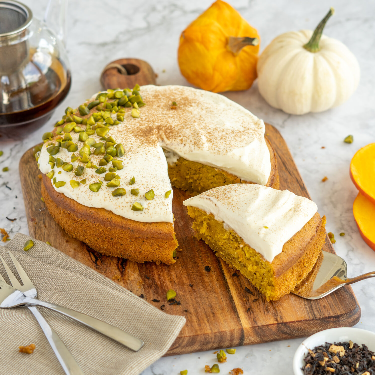 kuchen, karottenkuchen, frosting, pistazien, torte