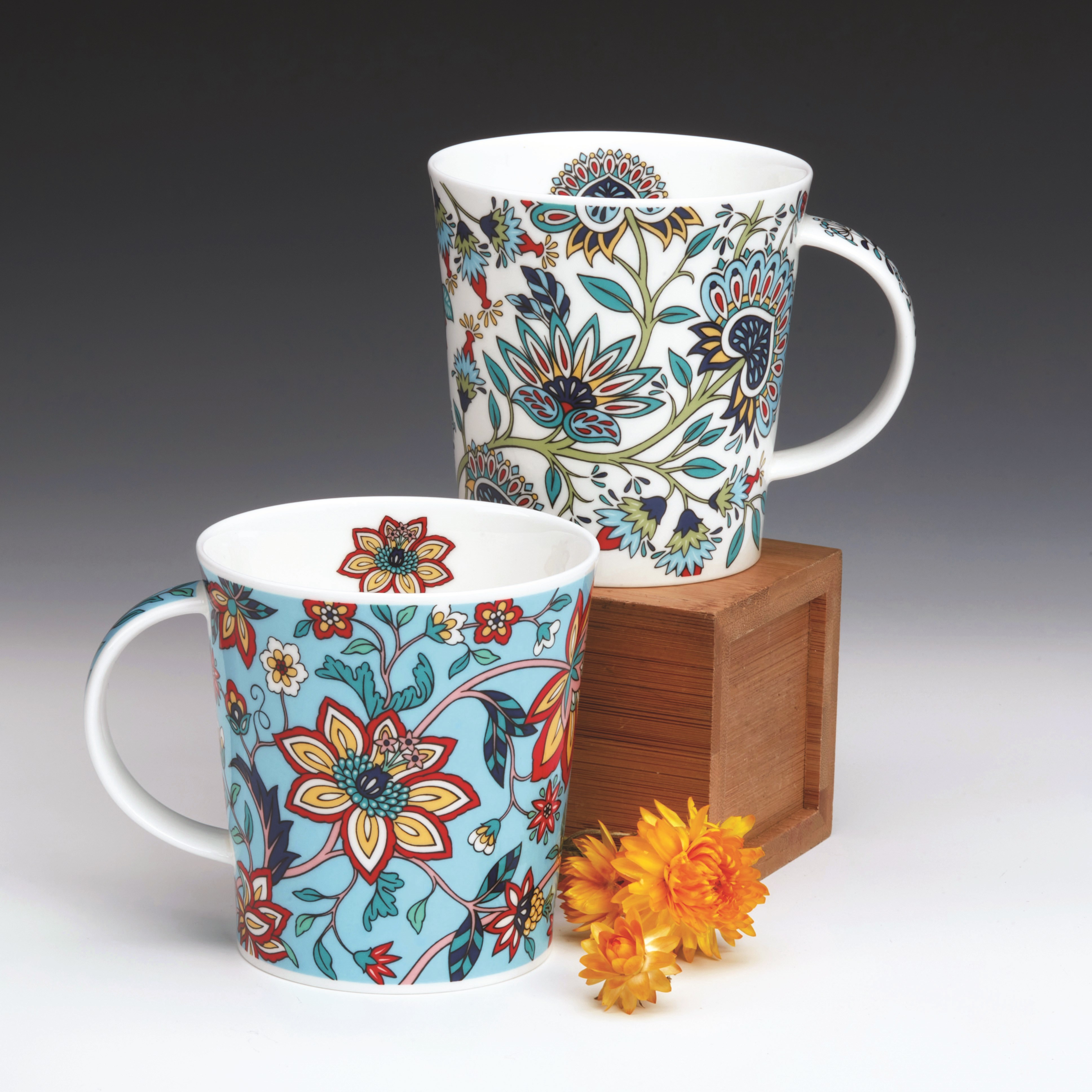 Dunoon Becher Lomond Jacobean blue