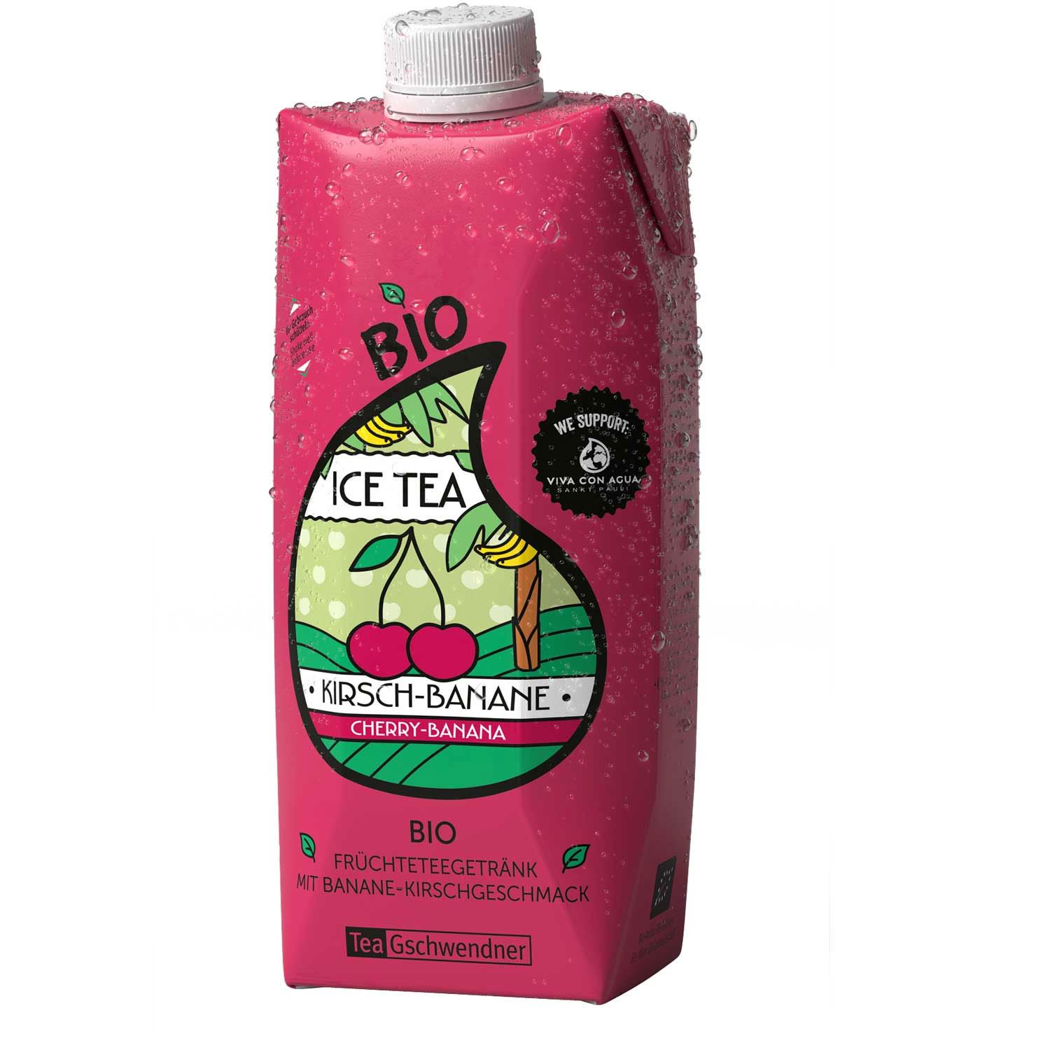 Ice Tea Kirsch-Banane BIO