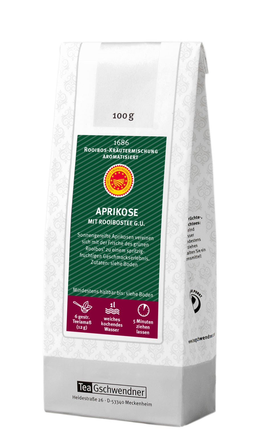 Grüner Rooibos Aprikose