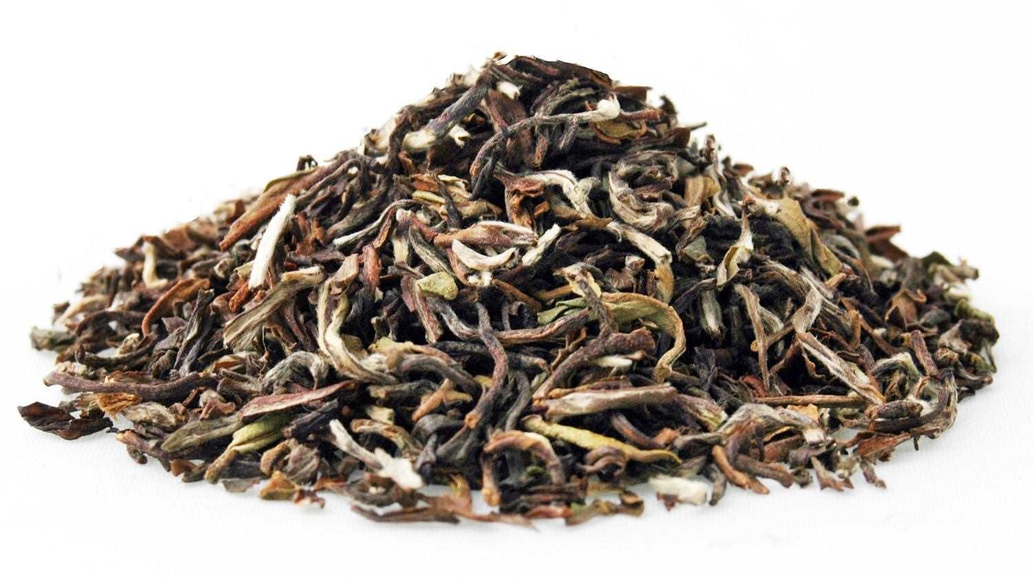 Haufen Darjeeling First Flush loser Tee, Teemischung, Schwarztee, Teeblätter, lose Teeblätter, mehrjährig schattiert