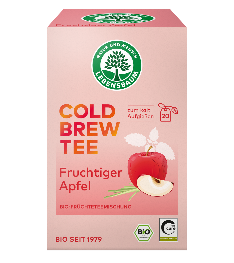 Cold brew, Apfel, Fruchtig, Bio, Packung