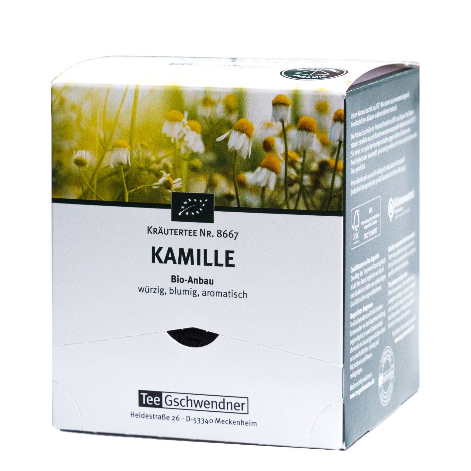 Kamille Bio (MasterBag Glas Pyramid)