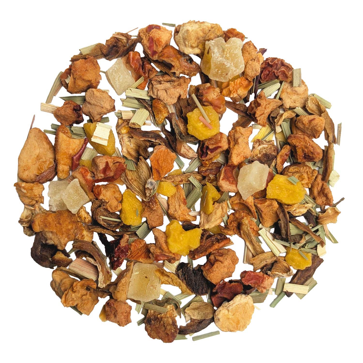 Kräutertee, Früchtetee, Trockenfrüchte, Zeremonie-Mischung, Tee-Mischung