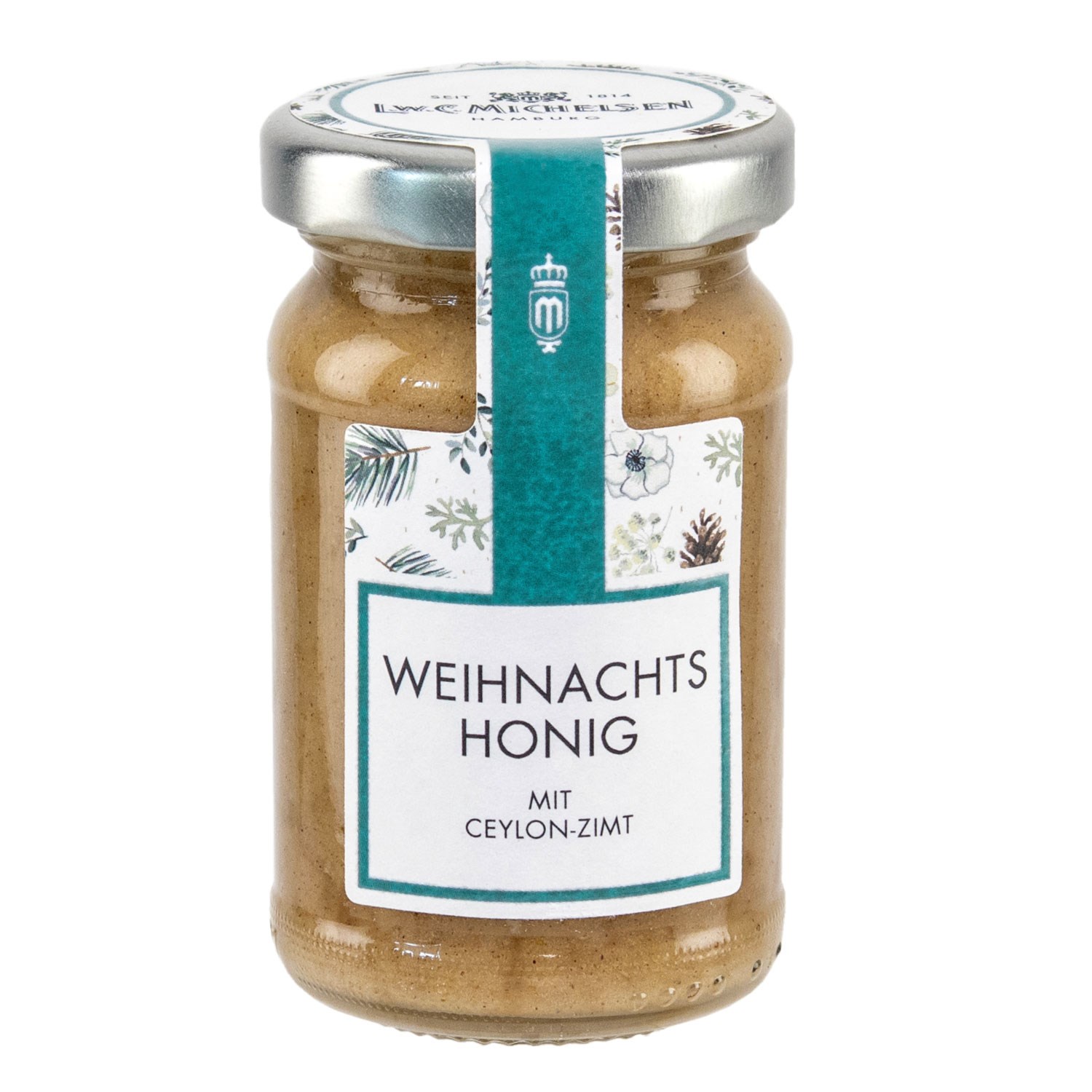 Weihnachtshonig mit Ceylon-Zimt im Glas, Honig, Weihnachts, Ceylon-zimt, Glas, Gläser
