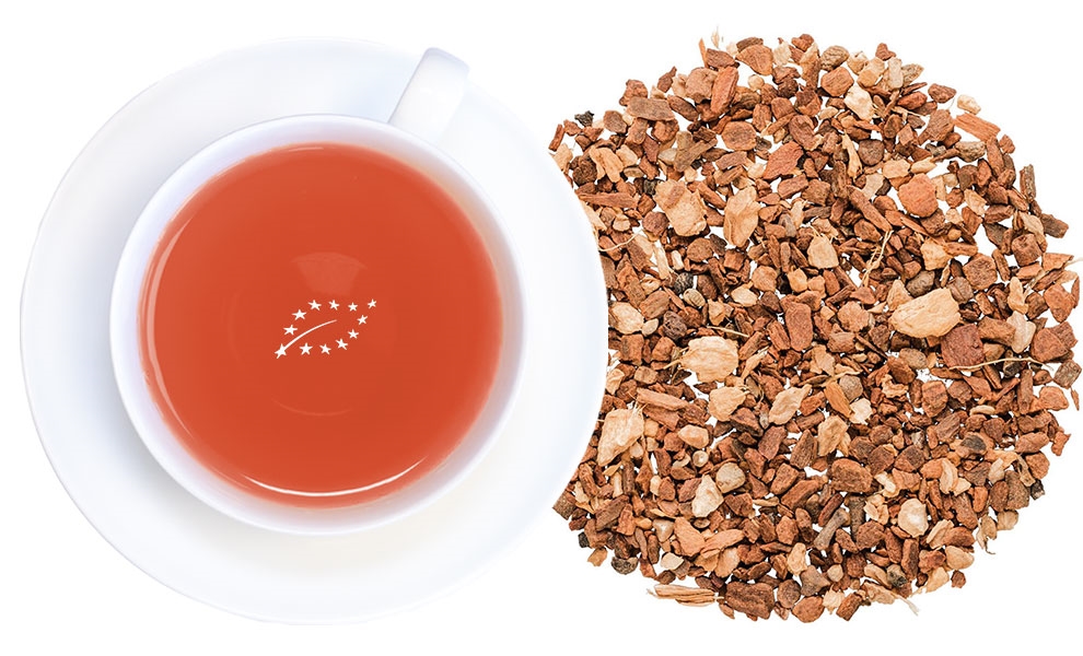 Weiße Tasse mit Gewürztee neben loser Teemischung, tee, tee Tasse, Kräutertee, Früchtetee, granulierte Teespeisen