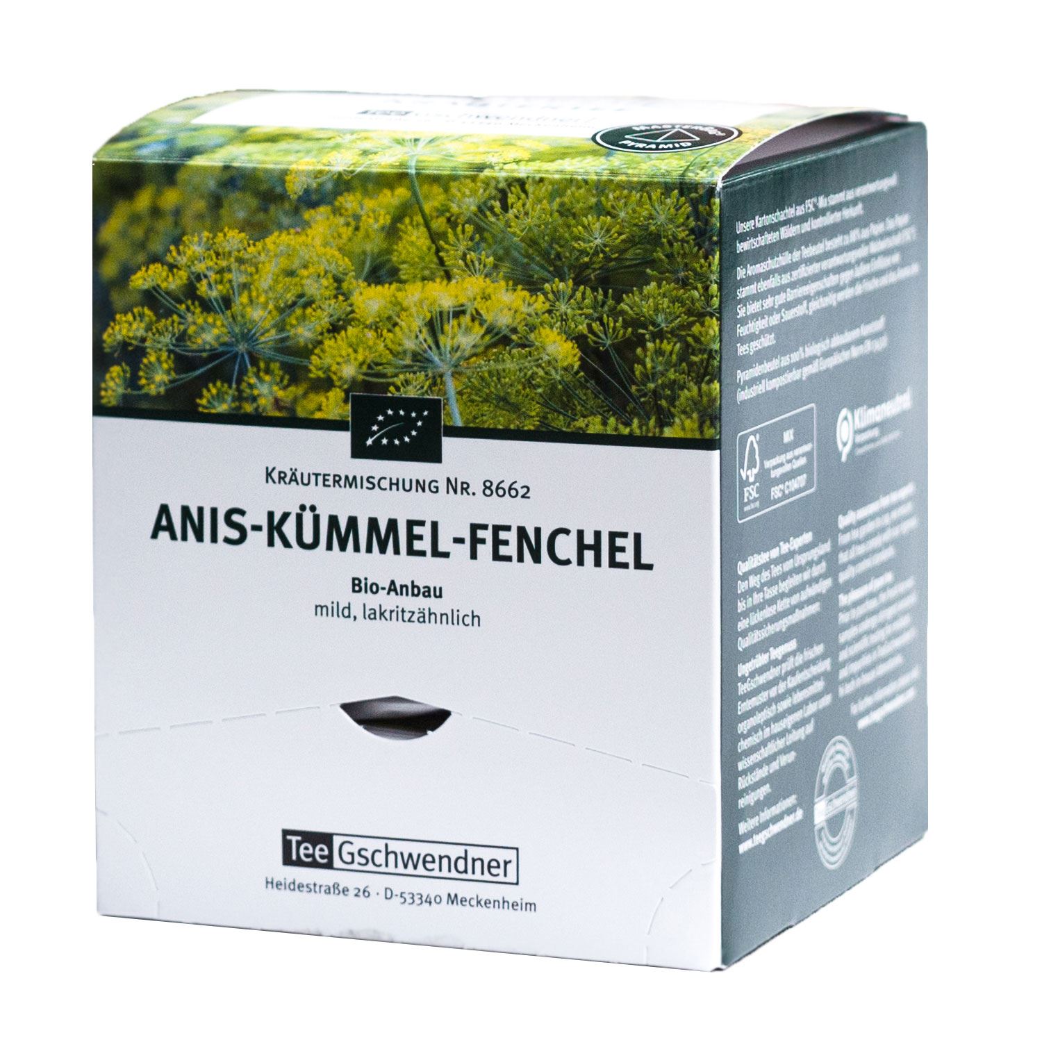 Anis-Kümmel-Fenchel Bio (MasterBag Pyramid)