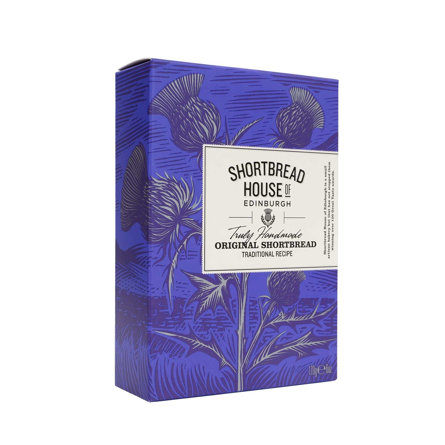 Shortbread, Boxed shortbread, Edinburgh, Purple packaging, Traditional recipe