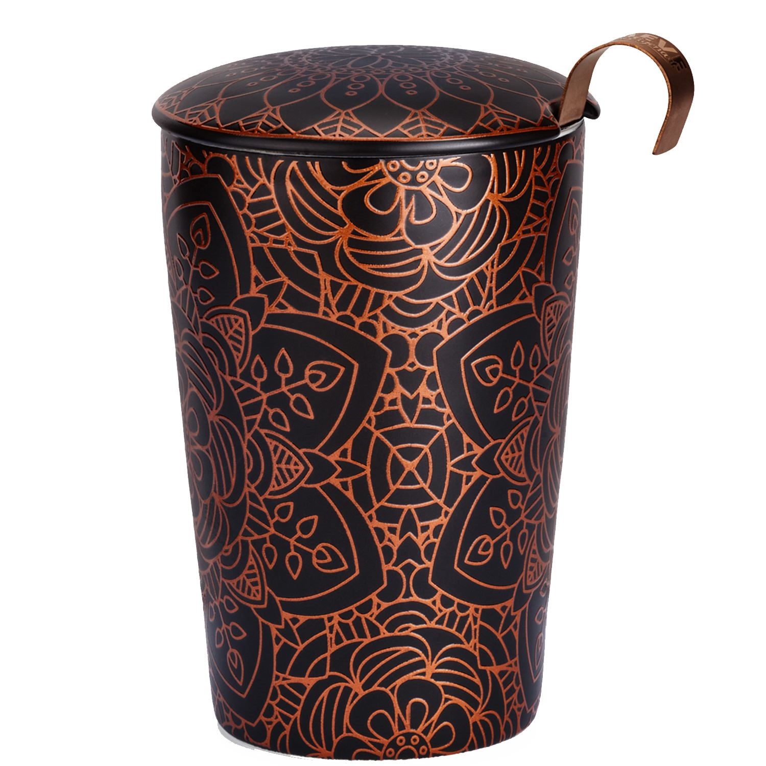 Teebecher TEAEVE "Mandala" 0,35l braun