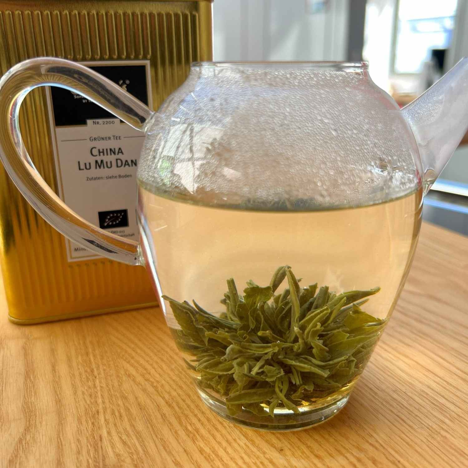 Glass Teapot "Teaflower"