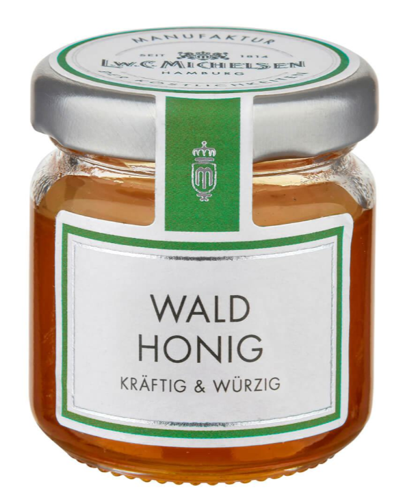 Honig, Waldhonig, Kleines Glas, Glasbehälter, Kräftig & Würzig