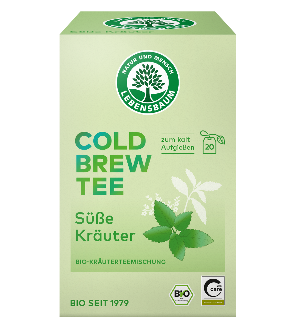 tee, tees, cold brew, Kräuter, Bio-Kräuterteemischung