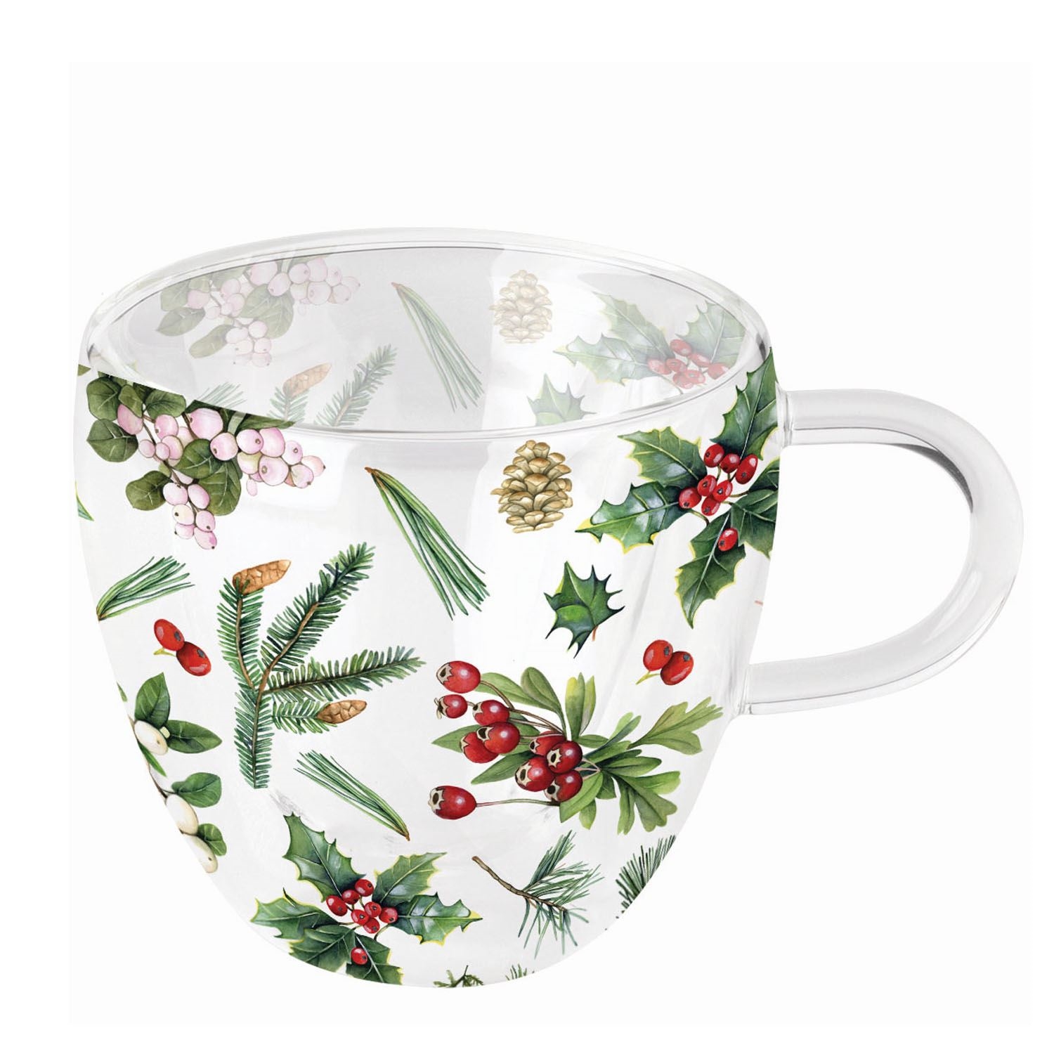 Teeglas "Wintergrün" 0,2 l