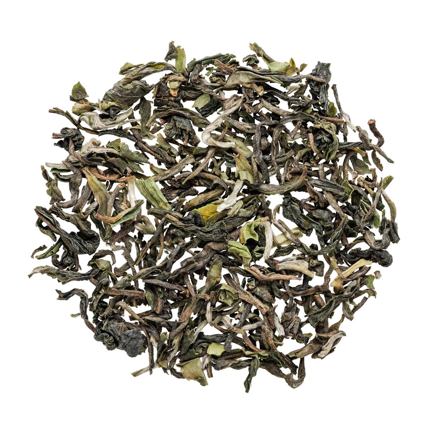 Oolong-Tee, Teeblätter, rauchig, grün, lose Blätter