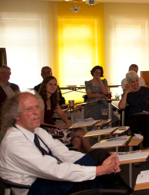 konferenz, besprechung, gruppe, personen, präsentation