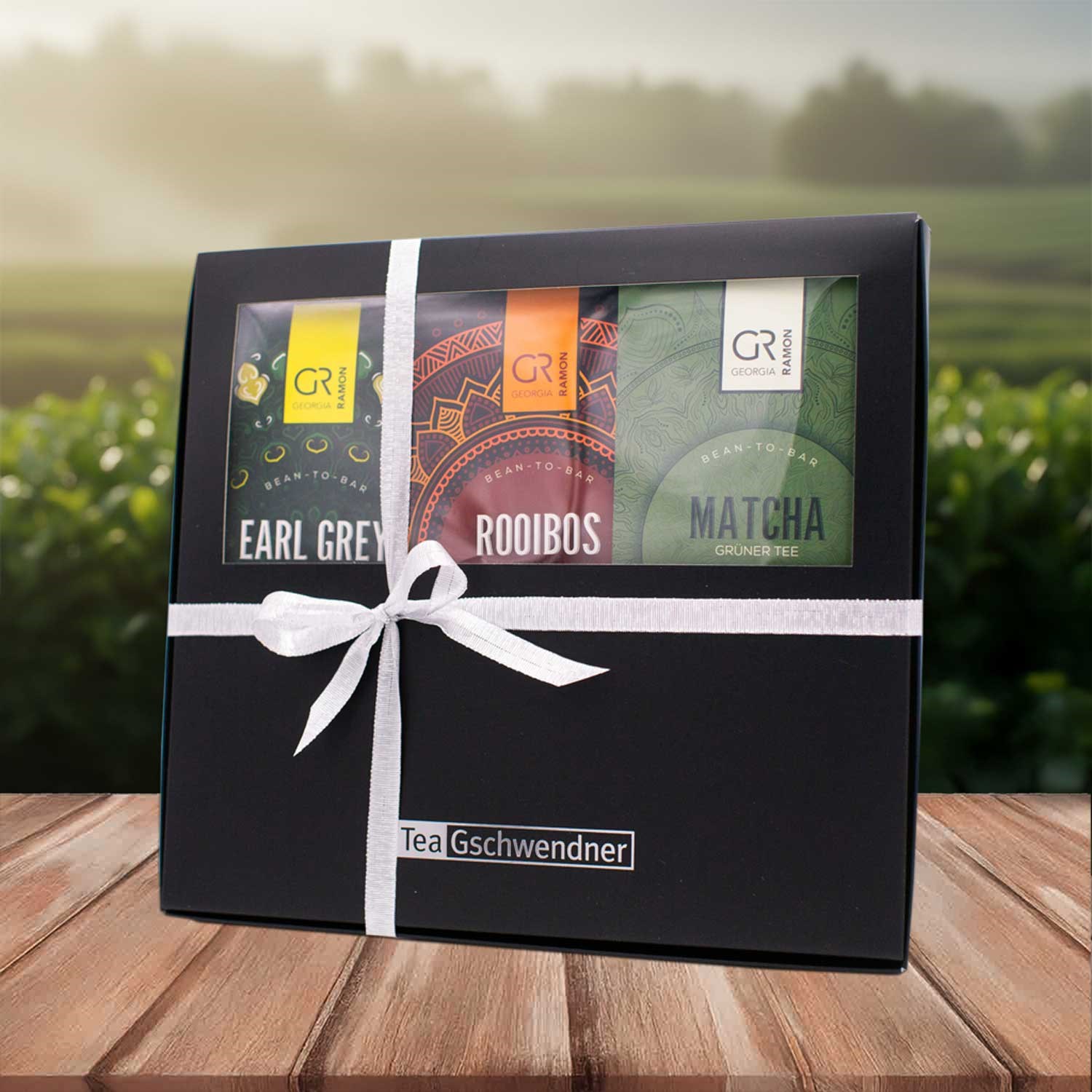 Black Tea Gschwendner tea gift set with three varieties