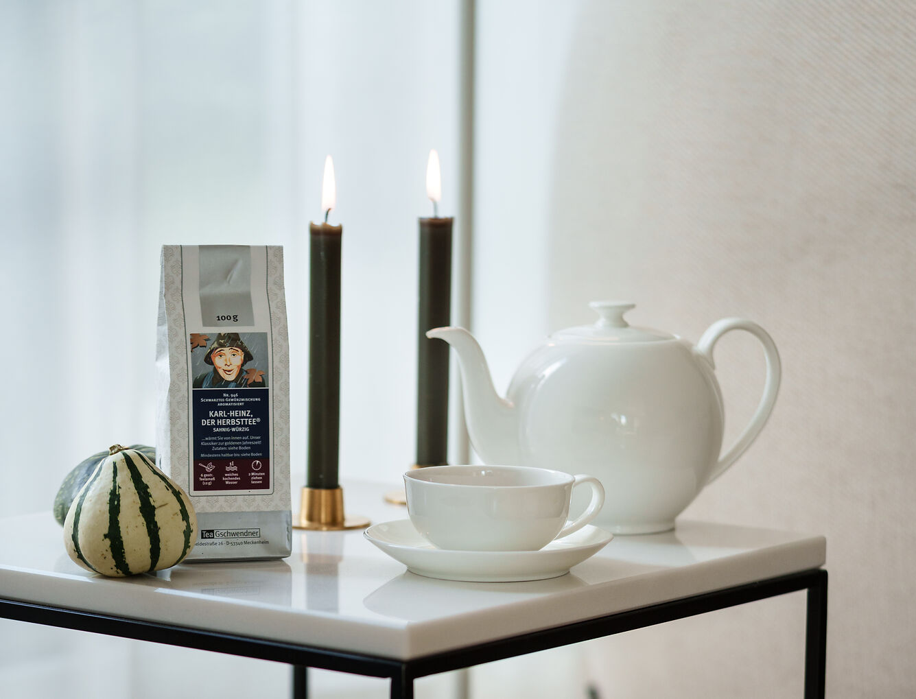 Schwarztee, Gewürzteemischung, aromatisierter Tee, 100-g-Packung