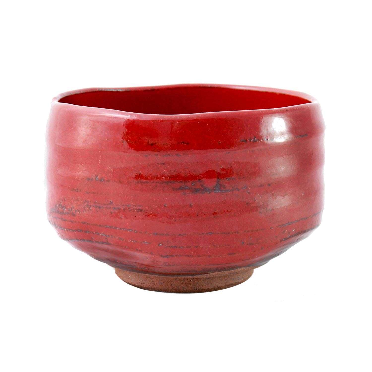 Matcha Tea Bowl red