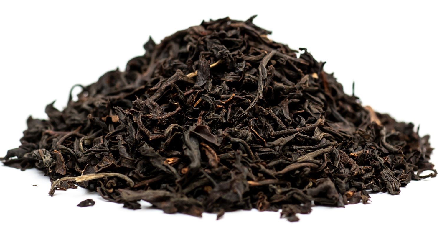 Haufen loser Schwarzer Tee Blätter, Tee, losen Teeblätter, Schwarztee, Loose Leaf, Pile