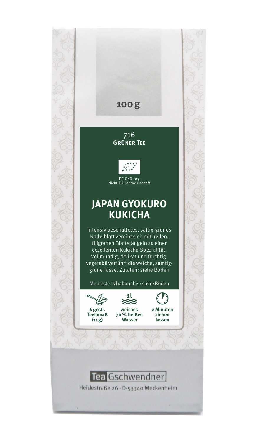 Japan Gyokuro Kukicha organic