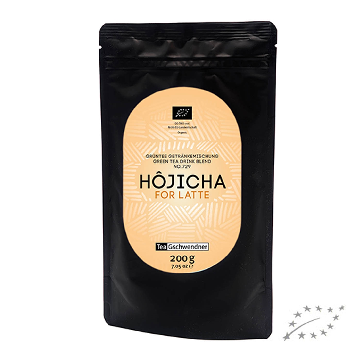 Teegschwendner Hojicha For Latte Bio Grüntee 200g Beutel, Kaffee, Latte-Alternative, Hojicha, Grüner Tee, 200 g