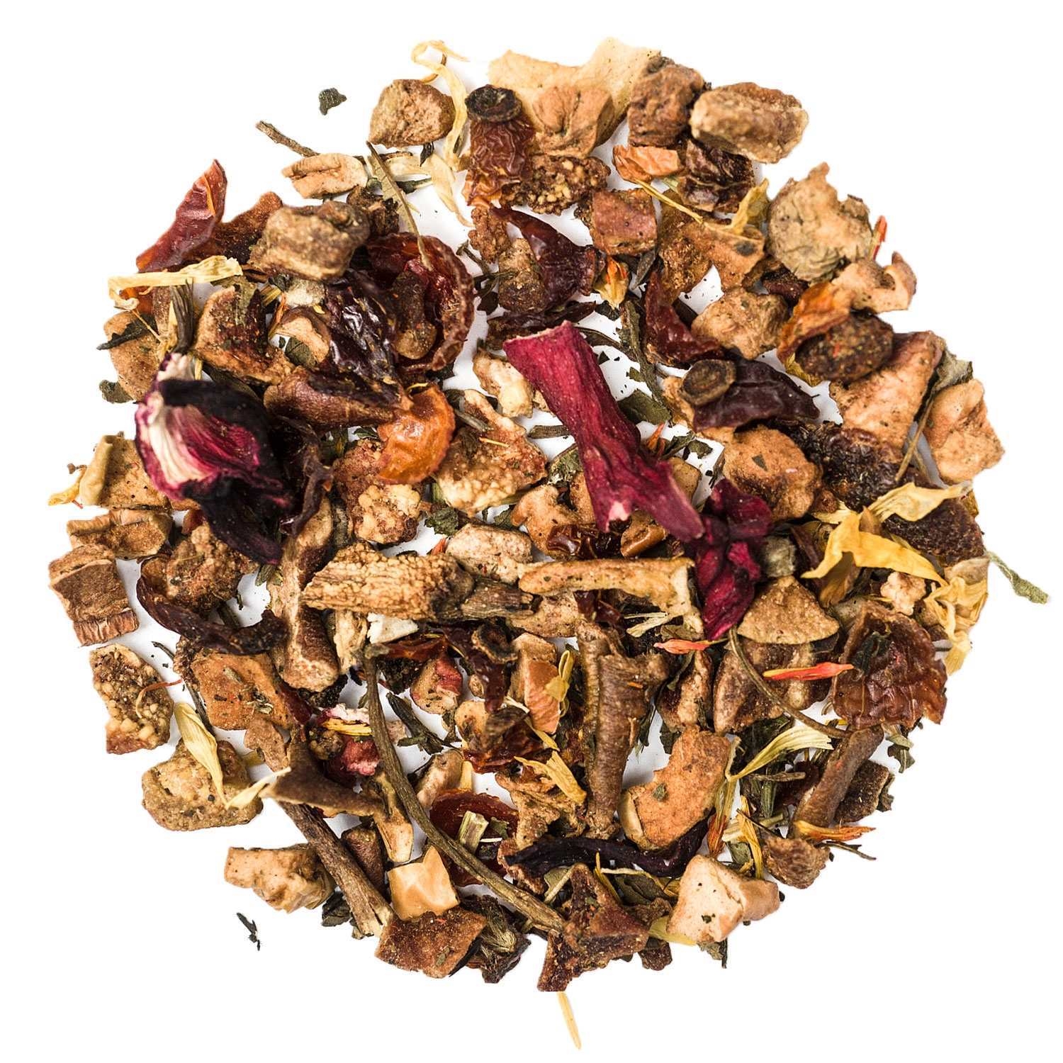Kräutertee, Kräutertee-Zutaten, Trockenes Kräuter, Früchtetee, Kräutermischung