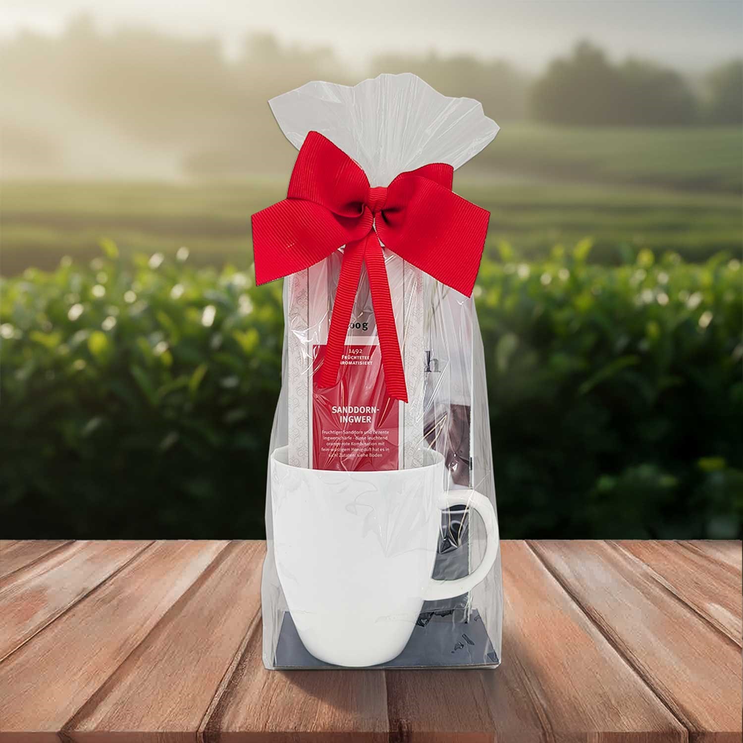 Thé argousier gingembre Sweet & Spicy avec tasse