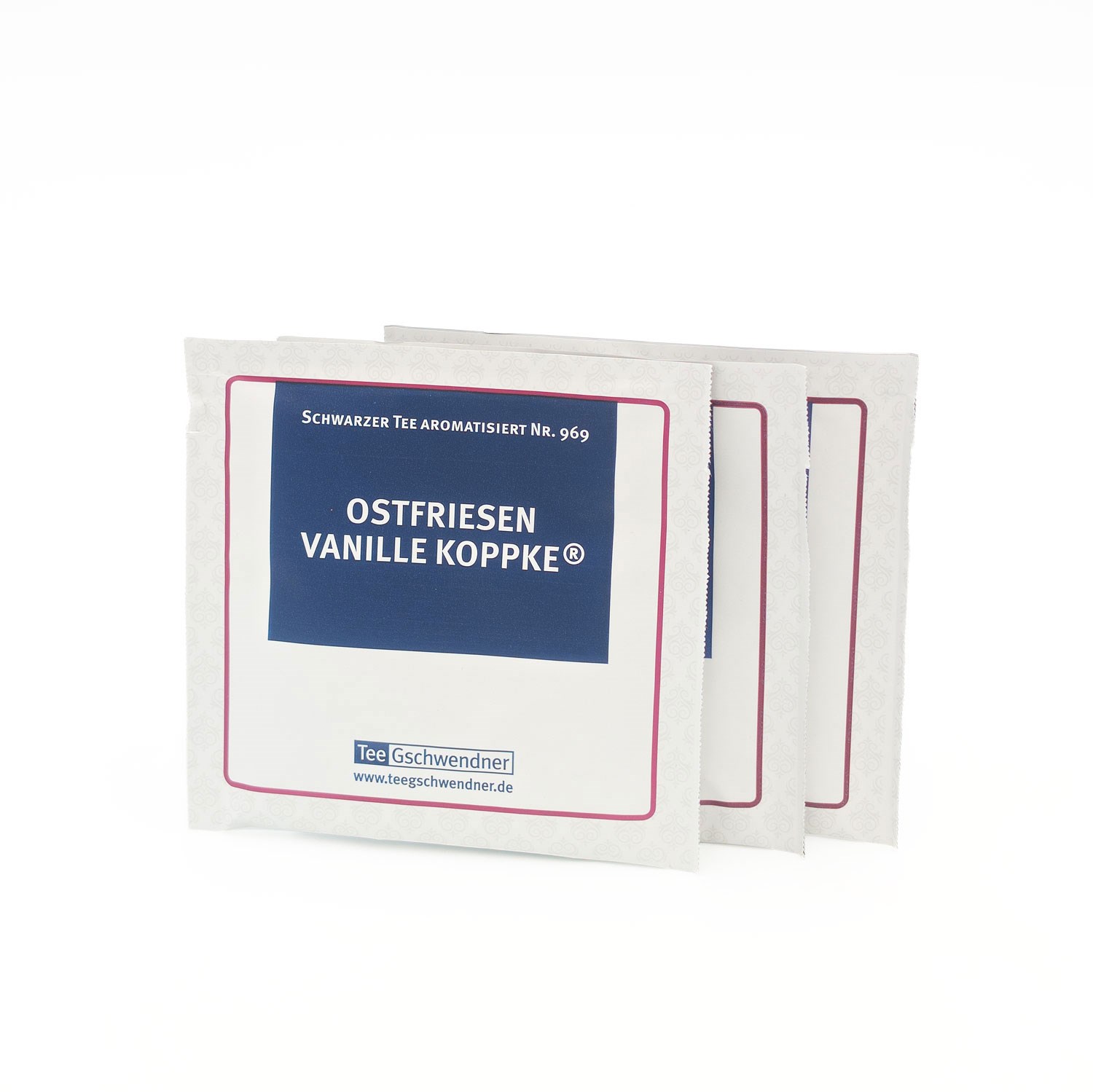 Tea bags Ostfriesen Vanilla Koppke black tea