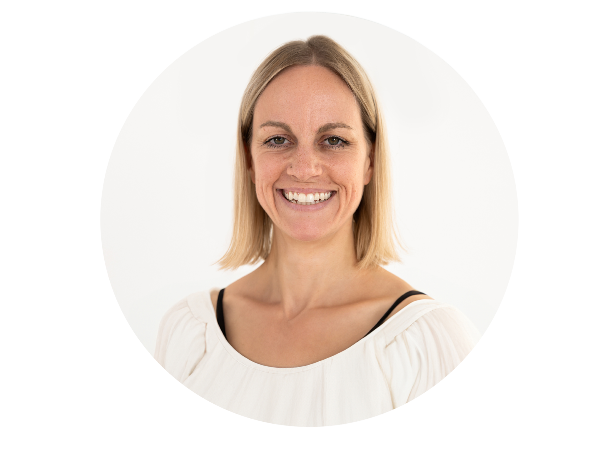 Porträt einer lächelnden Frau