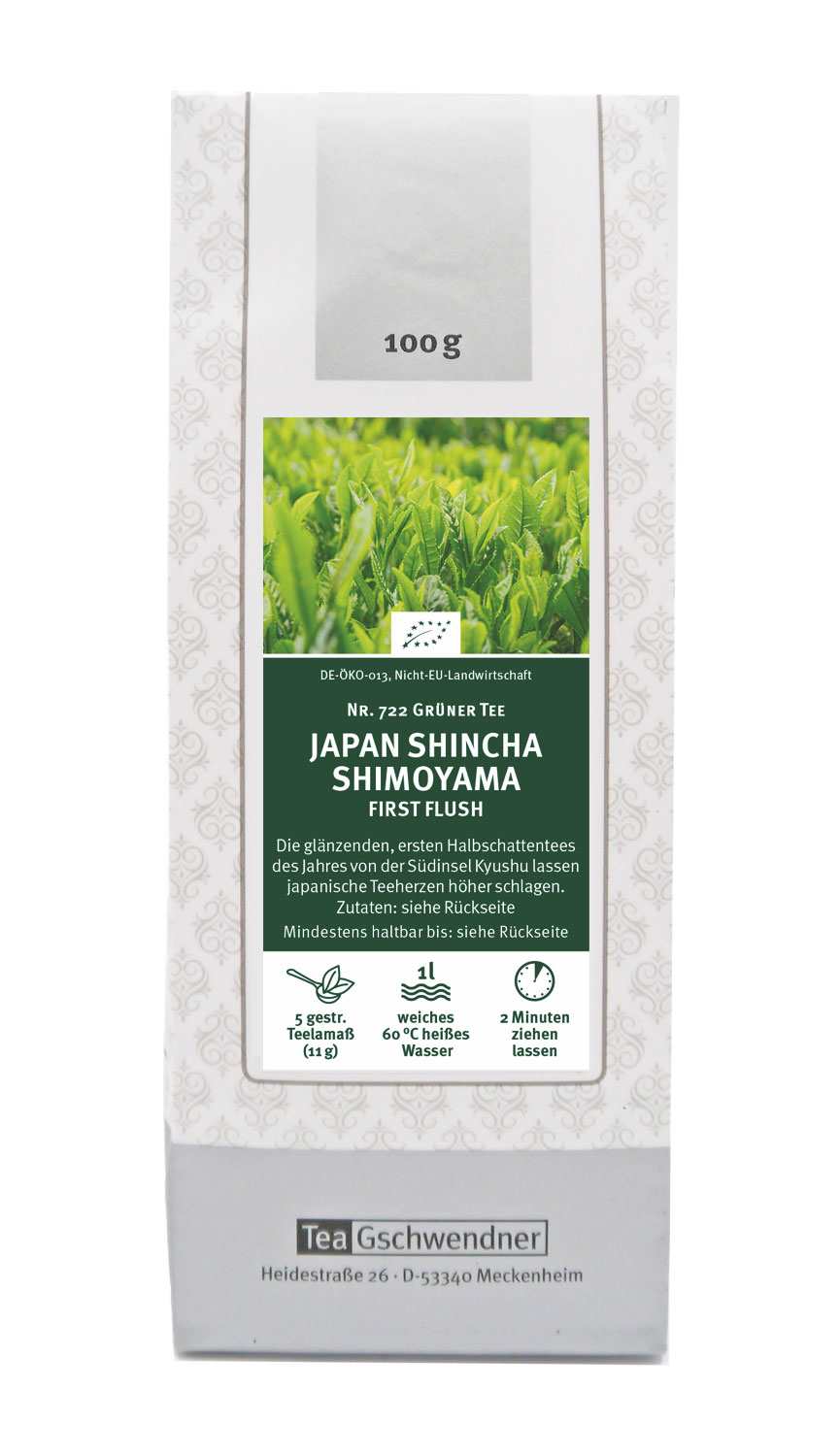 Japan Shincha Shimoyama First Flush organic