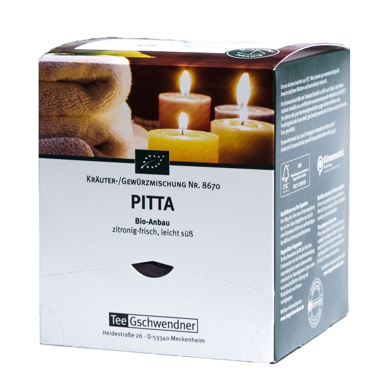 Pitta  organic (MasterBag Pyramid)