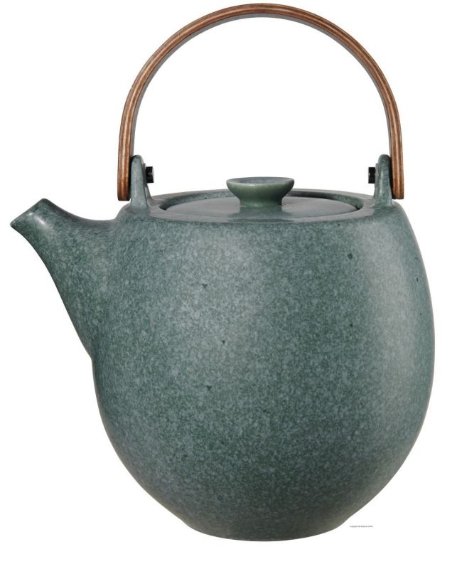 ASA Nesuto Teekanne Fuji 2,0 Liter – Steingut Mit Einzigartiger Reaktivglasur